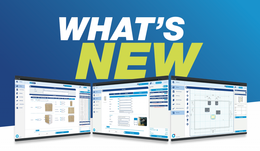 goCabinets banner: what's new